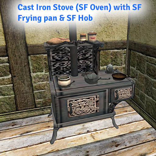 I've added the VivoSim scripts to an old style cast iron stove. You can pick it up in the Lugo store.